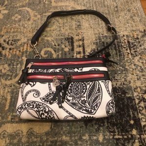 Spartina 449 | Linen and Leather Crossbody